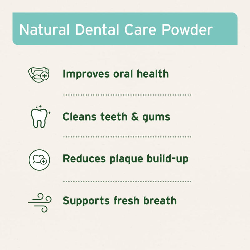 AniForte Denta Clean & Care 300g for Dogs and Cats - Effective Natural Teeth Cleaning Supplement for Fresh Breath, Anti-Plaque & Tartar Remover