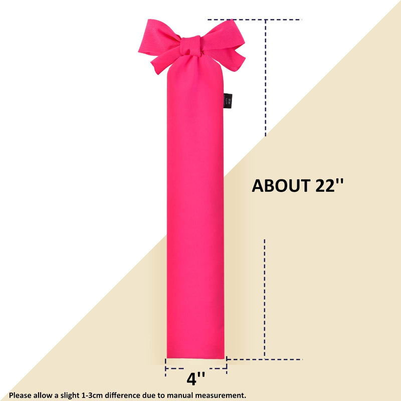 Harrison Howard Stretchy Tail Bag Breathable Horse Tail Guard Slip on Design Protect Horse Tail 2 Strand Closure Straps Keep Tail Clean & Protected 22" L Length Makes Grooming Easy-Light Pink Light Pink - BeesActive Australia