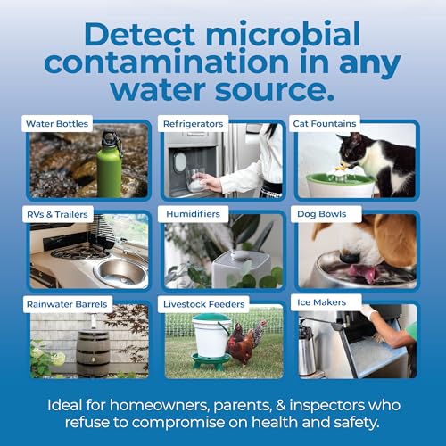 Bacteria in Water Test Kit by Detekt (USA) DIY for Drinking/Tap/Well Water 2