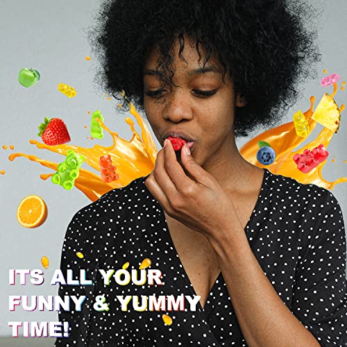 Advanced Dietary Gummies for Adults, Extra Strength Natural Organic Supplement, Vegan, Non-GMO, Low Sugar