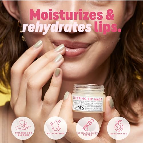 Lip Scrub and Lip Mask Bundle - Clean Beauty Sustainable Skincare Lip Exfoliator and Lip Treatment