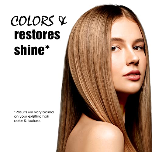 Light Mountain Light Brown Hair Dye for Men/Women, Organic Henna Leaf Powder and Botanicals, Chemical-Free Semi-Permanent Hair Color, 16 Oz