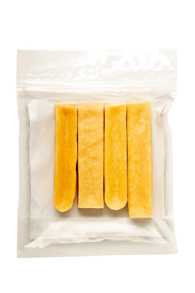 Himalayan Dog Chew Size S, 4 Pieces, 100% Natural, Long Lasting, Gluten Free, Healthy & Safe Dog Treats, Lactose & Grain Free, Protein Rich, Dogs up to 11 Lbs, Dental Treat - PawsPlanet Australia
