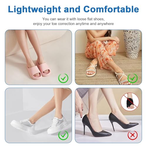 Bunion Corrector for Women & Men, Orthopedic Bunion Splint for left (Black)