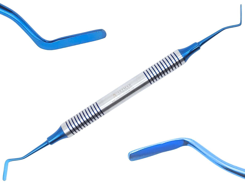ARTMAN INSTRUMENTS 10 PCS Dental Composite Filling Plastic Instruments – Flat Ends Heidman Set for Restorative Dentistry, Filling and Contouring