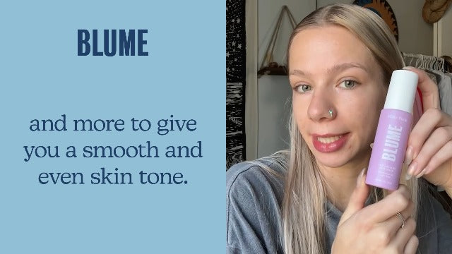 Blume Meltdown Gel Face Moisturizer for Acne Prone Skin - Oil Free Facial Moisturizer with Niacinamide & Centella to Even Skin Tone - 72-Hour Hydration Face Cream with Ceramides & Squalane (1.7 oz)