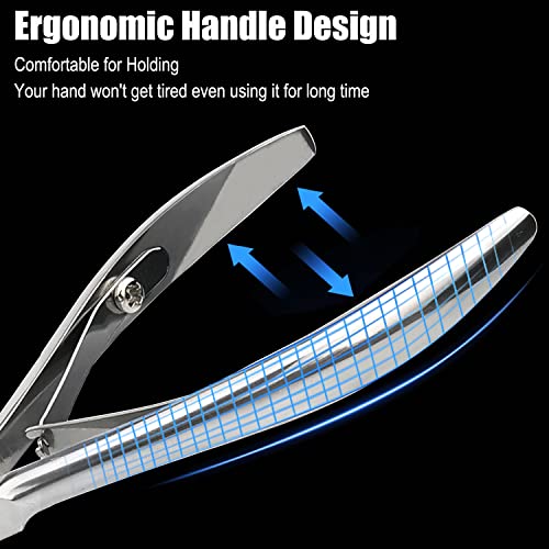 LePinko Professional Cuticle Trimmer Kit, 7mm Jaw 7mm Jaw - Silver