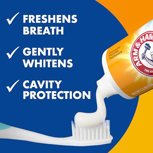 Arm & Hammer Complete Care Toothpaste, Fresh Mint Flavor, Whole Mouth Protection, 6.0oz (4-Pack) & Toothpaste Plus TheraBreath Breath Fresheners, Invigorating ICY Mint Flavor