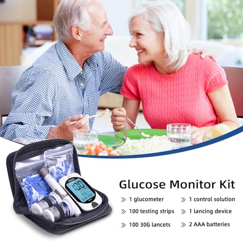 Metene TD-4116 Blood Glucose Monitor Kits, Blood Sugar Testing Kit, HSA/FSA TD-4116-150