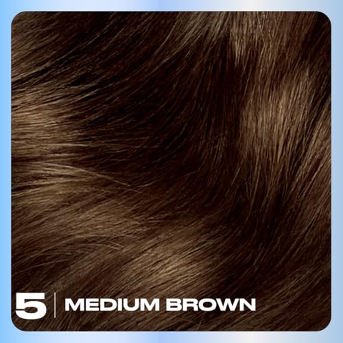 Clairol Nice'n Easy Permanent Hair Dye, 5 Medium Brown | Pack of 3 6.26 Fl Oz (Pack of 3)