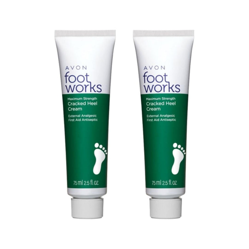 2 Foot Works Healthy Maximum Strength Cracked Heel Creams - BeesActive Australia