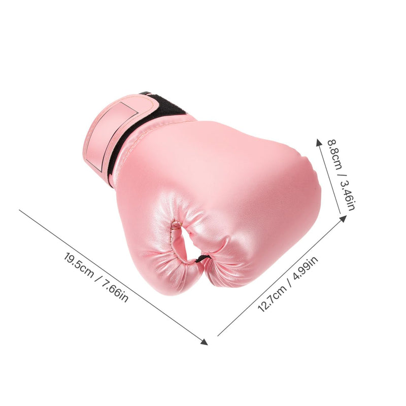 Veemoon Boxing Gloves for Kids 3-10 Years, Boys and Girls Boxing Training Gloves Children Kickboxing Practice Equipment - Sponge Endomor Phprotection - Sparring Kickboxing Thai Mitts MMA, Pink