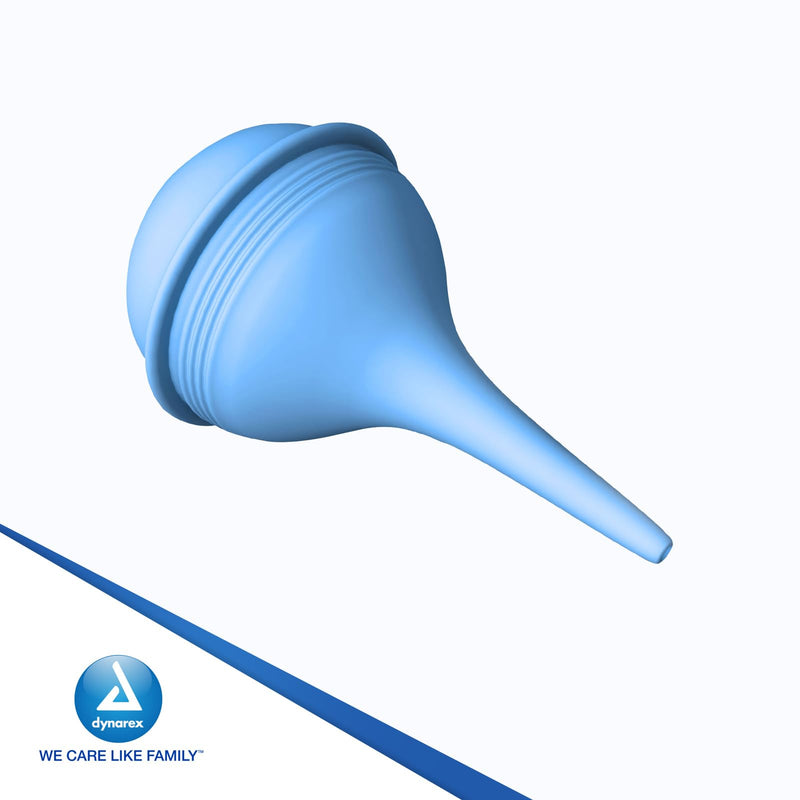 Dynarex Sterile Ear/Ulcer Bulb Syringe - Sterile & Non-Latex Rubber Squeeze Irrigation Bulb for Ear Canal, Nose - 2 Oz Capacity, 1 Bulb 1 Count (Pack of 1) - BeesActive Australia