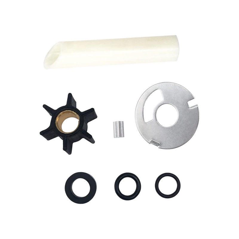 MARKGOO 89980T1 Water Pump Impeller Repair Kit Replacement for Vintage Mercury and Mariner Outboard 3.9 4 4.5 7.5 9.8 HP Boat Motor Engine Parts 1975-1986 Used Driveshaft Diameter .438 Inch - BeesActive Australia