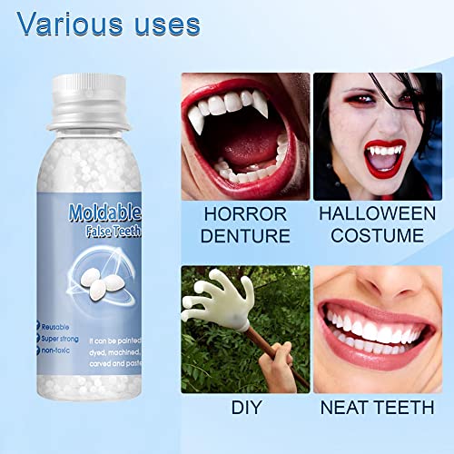 Tooth Repair Kit, Temporary Restoration of Missing & Broken Teeth, 1Pcs 30ml*1