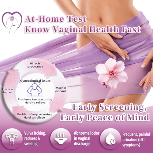 At-Home Vaginal Health Test Kit (2 Pack), Private Health Balance Screening for Women, Quick 10-Minute Results, Easy Self-Testing Biomarker Detection 2 Pack