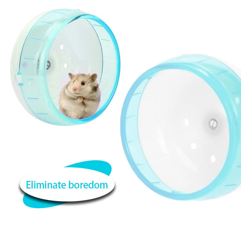 Silent Hamster Wheel Small Silent Hamster Wheel Non-Slip Pets Running Sports Exercise Wheel for Small Animal Hamster 4.7In in Diameter - BeesActive Australia