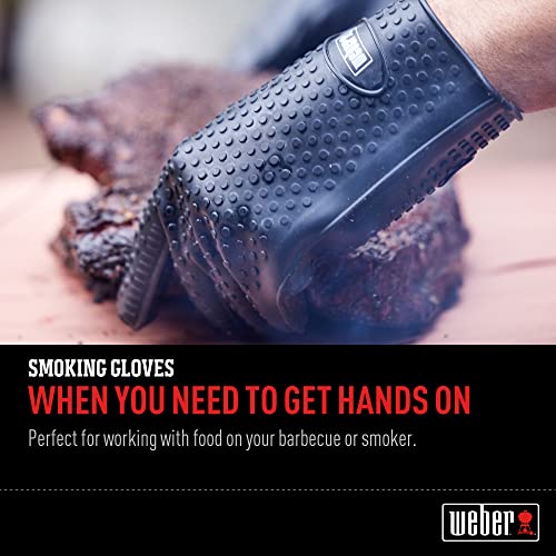 Weber® Silicone Grilling Gloves, Black