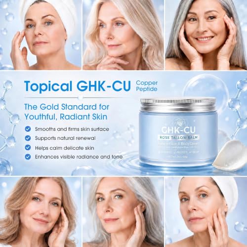GHK-Cu Copper Peptide Face Cream with Methylene Blue, 2 Pack