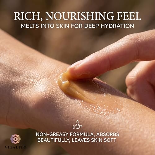 Vitality Extracts Helichrysum Balm - 2oz, Helichrysum Gymnocephalum, Beeswax, Almond Oil, Ultra-Moisturizing, Skin Healing, Full Body Hydration 2 Ounce (Pack of 1)