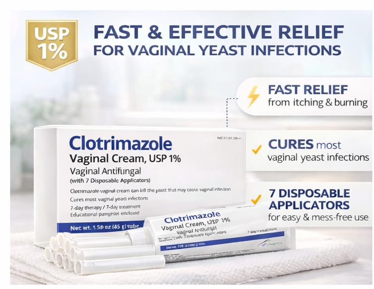 Vaginal USP 1% Cream - 45 Gm