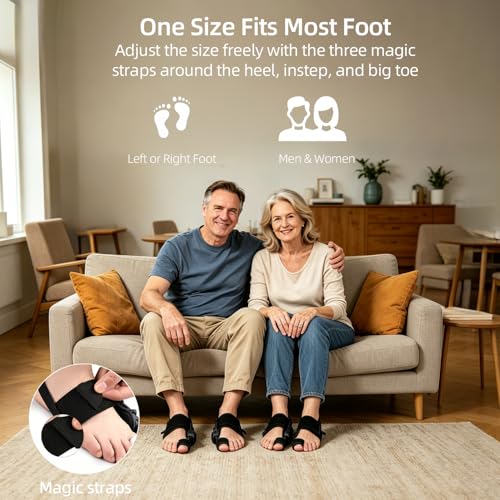 Bunion Corrector for Women & Men, Adjustable Orthopedic Bunions Correction, Breathable Bunion Brace Anti-Slip Bunion Fixer & Straightener Hallux Valgus Pain Relief for Left and Right Feet