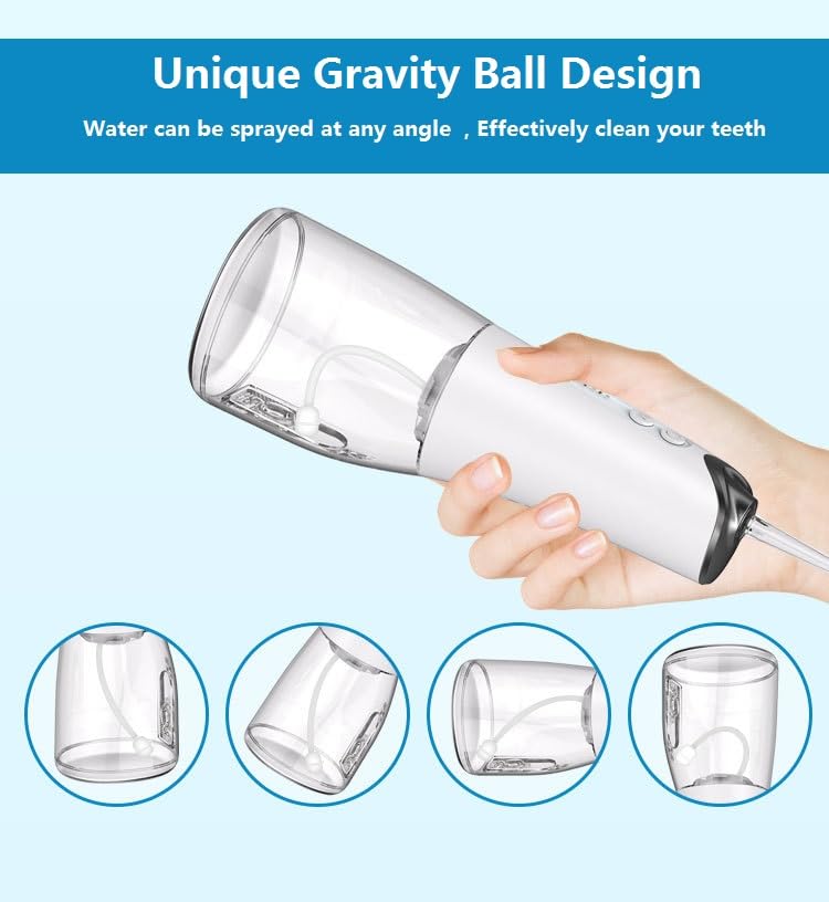Sonic Fusion Teeth Cleaning kit with 3 Modes Electric flossing Water flosser and Toothbrush and with Portable Water flosser Combo for Travel and Home White - BeesActive Australia