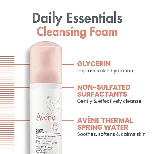 Avène Cleansing Foam Face Wash New formula!