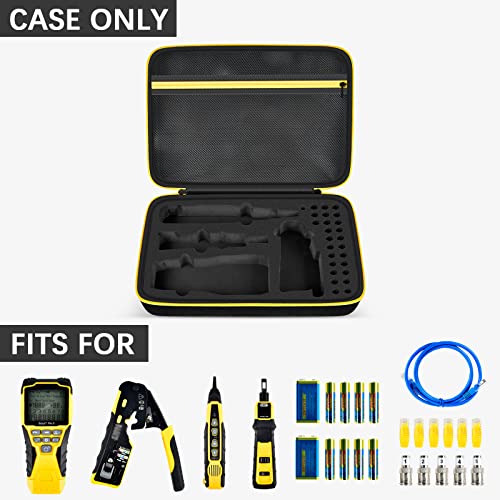 Case Compatible with Philips for Sonicare for ProtectiveClean 4100 6100 5100 6500 7500 Rechargeable Electric Toothbrush Case Compatible with Klein Tools VDV501-851 VDV500-123 VDV226-110 VDV427-300