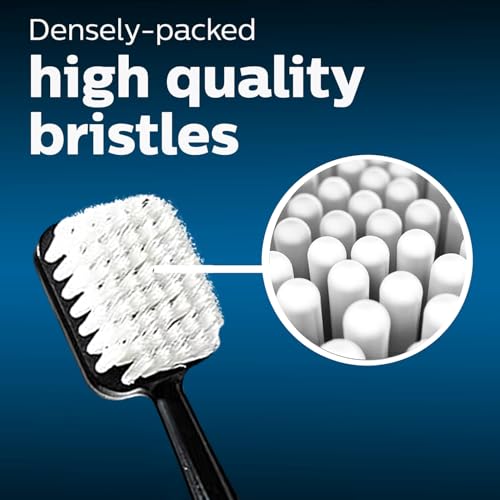 Big Mouth Sonic Toothbrush Refill Brush Heads – Compatible Toothbrush Heads for Electric Toothbrush Replacement Heads Black 1 Count (Pack of 2)