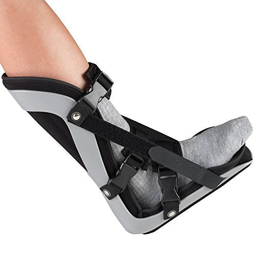 Truform-OTC Plantar-Fasciitis, Night Splint, Form-Fit Style, Low Profile Shell with Lycra Lined Interior, Small