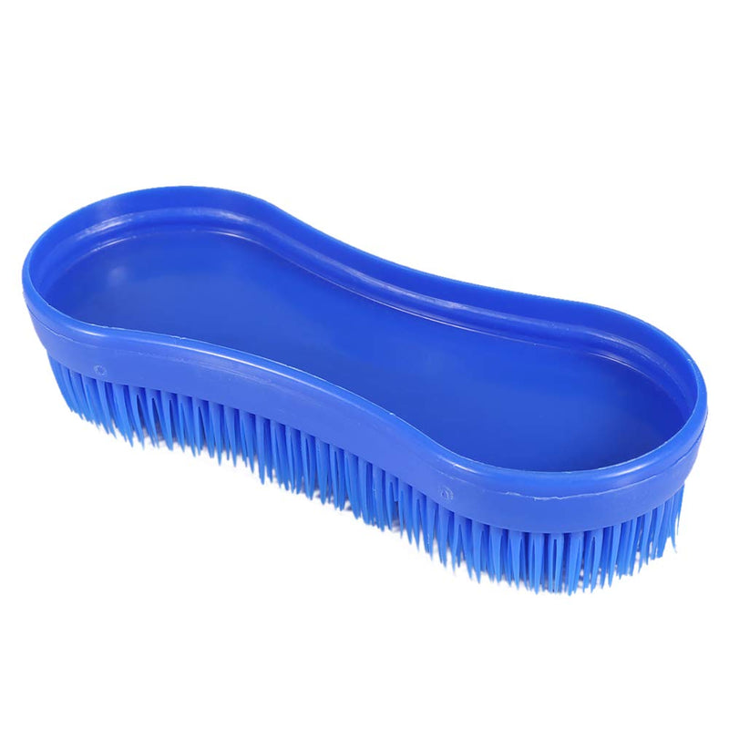 Horse Grooming Brush, Hippo Brush Professional Plastic Curry Comb for Horses Grooming Care (Random Color) - BeesActive Australia