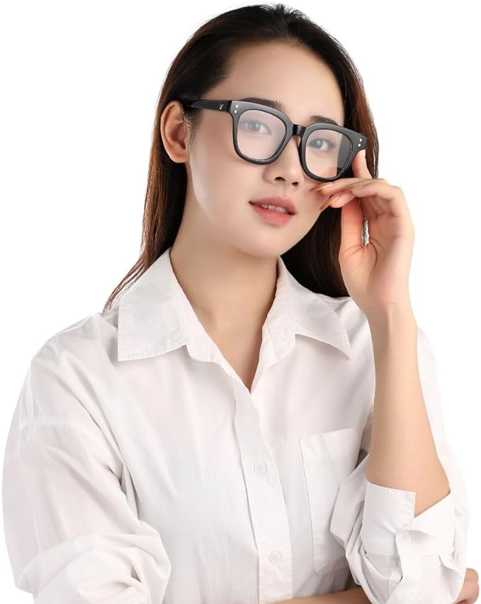 SAKIBI Blue Light Cut Glasses, PC Glasses, JIS Standards, Date Glasses, UV Protection, UV Protection, Unisex - BeesActive Australia
