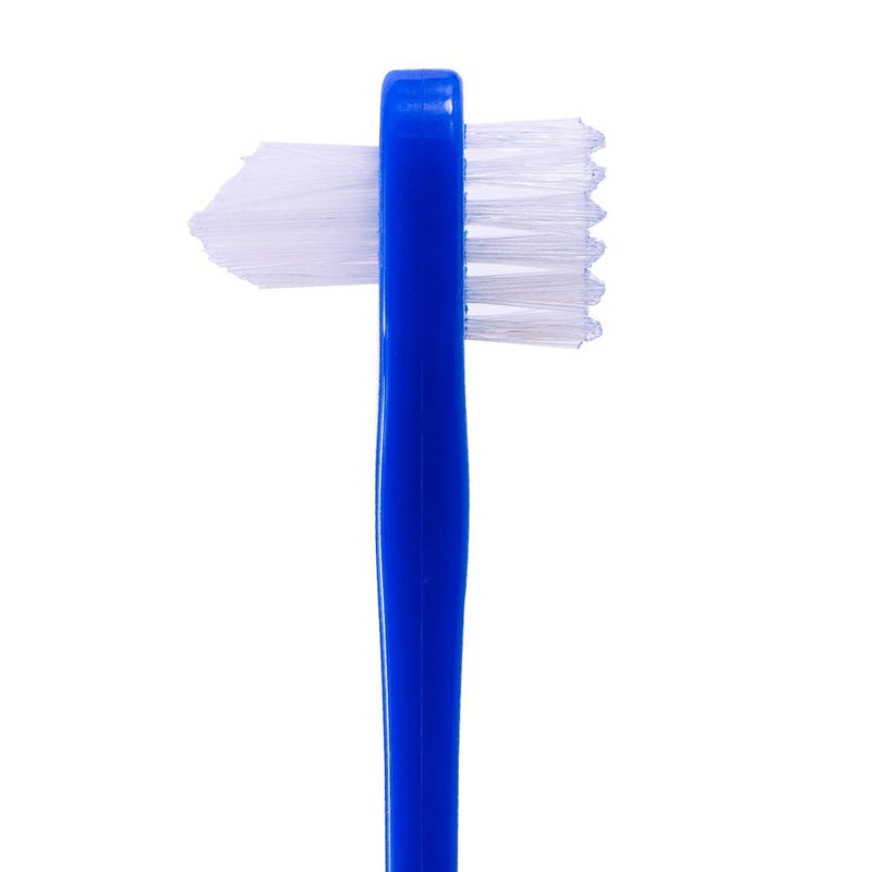 Denture Cleaning Brush hygienic Denture Cleaner Set, T-Shaped Denture Special Toothbrush Tool, Small Hard Toothbrush, for Denture Care(Pack of 3) - BeesActive Australia
