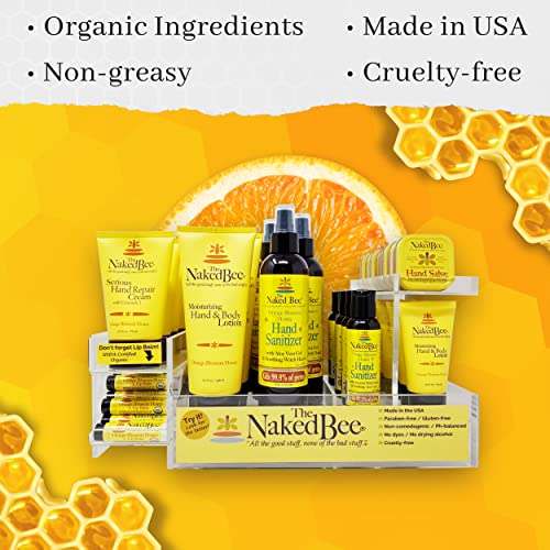 The Naked Bee Gel Cleanser Facial Wash (5.5 oz) Hydrating & Moisturizing - Daily Gel Cleanser Face Wash for All Skin Type with Orange Blossom Honey (Pack of 2) 1 Ounce (Pack of 2)