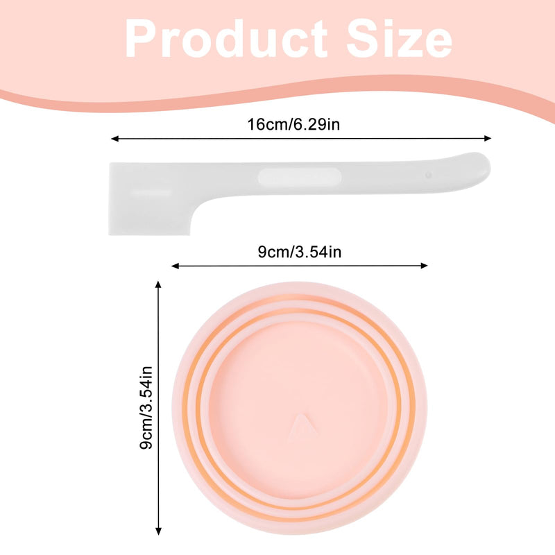 Lusofie Cat Food Can Covers Lids Silicone Wet Cat Food Lid with Food Mixing Spoons Pet Food Can Covers Fits 3 Sizes (3 Lids 3 Spoons) - BeesActive Australia