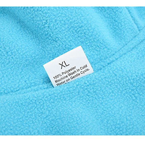 Creation Core Windproof Plush with Sport Vest Dog Clothes Night Reflective Jacket Pet Keep Warm Jacket No Pull No Choke Design Eco-Friendly for Small and Large Big Dog (M, Blue) Medium - BeesActive Australia