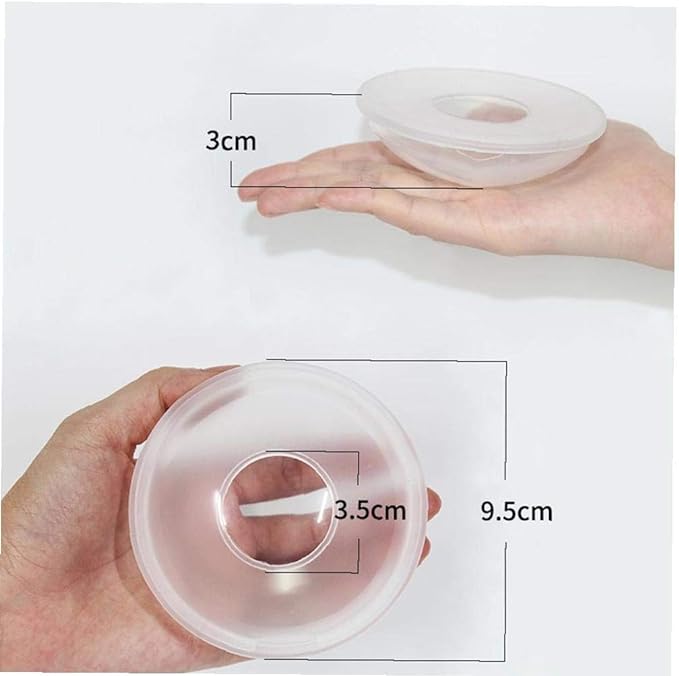Breast Milk Collector Breast Milk Collector Bag Leak Proof Cup Saver Nipple Pack of 2 -  Australia