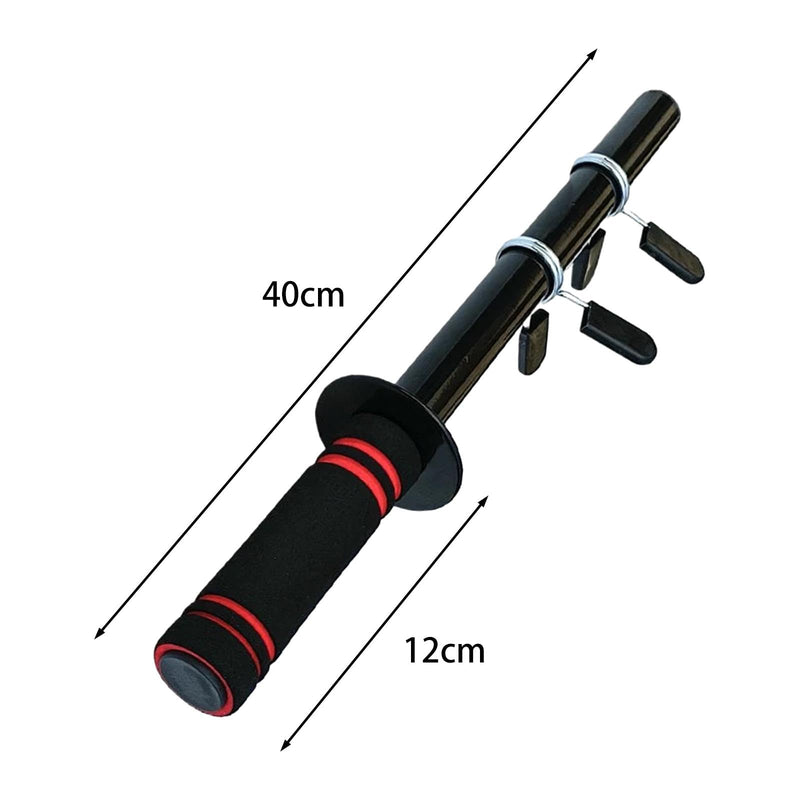 Dumbbell Bar Handle Forearm Wrist Exerciser Strength Training Heavy Duty Handle Workout Forearm Trainer Loadable for Exercise - BeesActive Australia