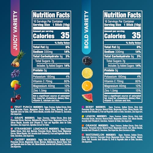 DripDrop Hydration Variety Pack Bundle Electrolyte Packets, 48 Count | Piña Colada, Mango, Açaí, Passion Fruit, Watermelon, Berry, Lemon, Orange, Fruit Punch, Grape, Strawberry Lemonade, Cherry