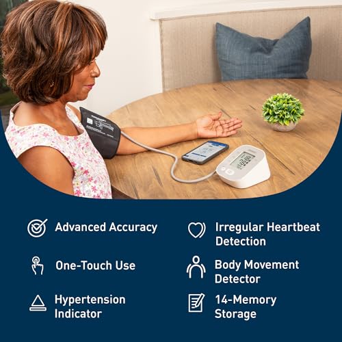 OMRON Bronze Blood Pressure Monitor & Upper Arm Blood Pressure Cuff 9-17" Cuff Size | Single Unit