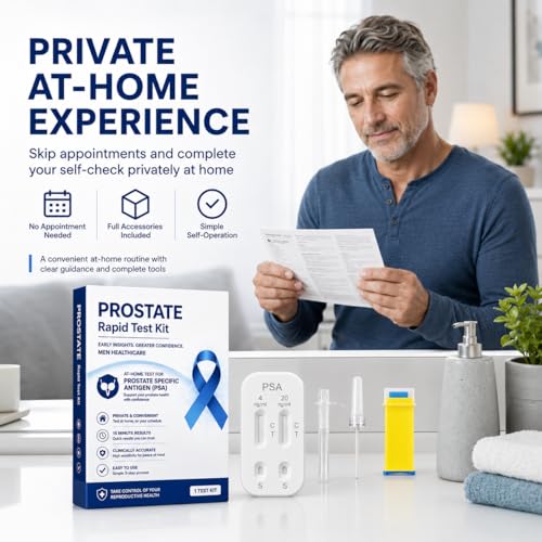 PSA Test Kit for Men – At-Home Rapid Self‑Test Kit, 1 Pack