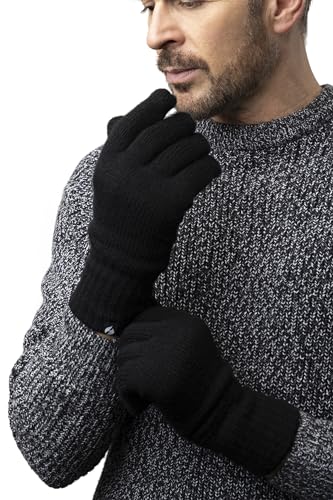 HEAT HOLDERS Men's Gloves - MHHG Medium-Large Black