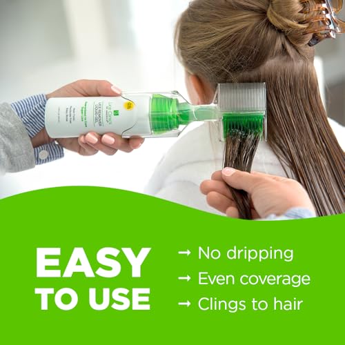 Lice Treatment Kit by Lice Clinics-Guaranteed Cure for Super Lice-Safe, Non-Toxic (Complete Kit with 5.25oz Shampoo, Metal Comb & More)