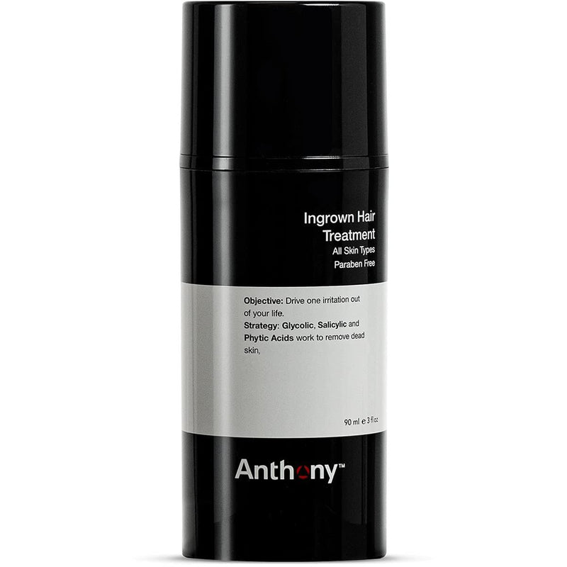 Anthony Ingrown Hair Treatment for Men Gel Solution to Calm Down Razor Burn – Scar and Redness Eliminator, Bump Removal – 3 Fl. Oz 3 Fl Oz (Pack of 1) - BeesActive Australia