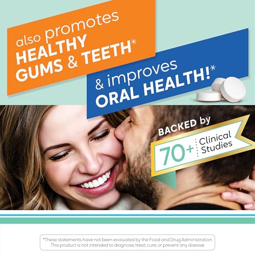BioGaia Prodentis Fresh Breath Oral Probiotics for Bad Breath & Halitosis
