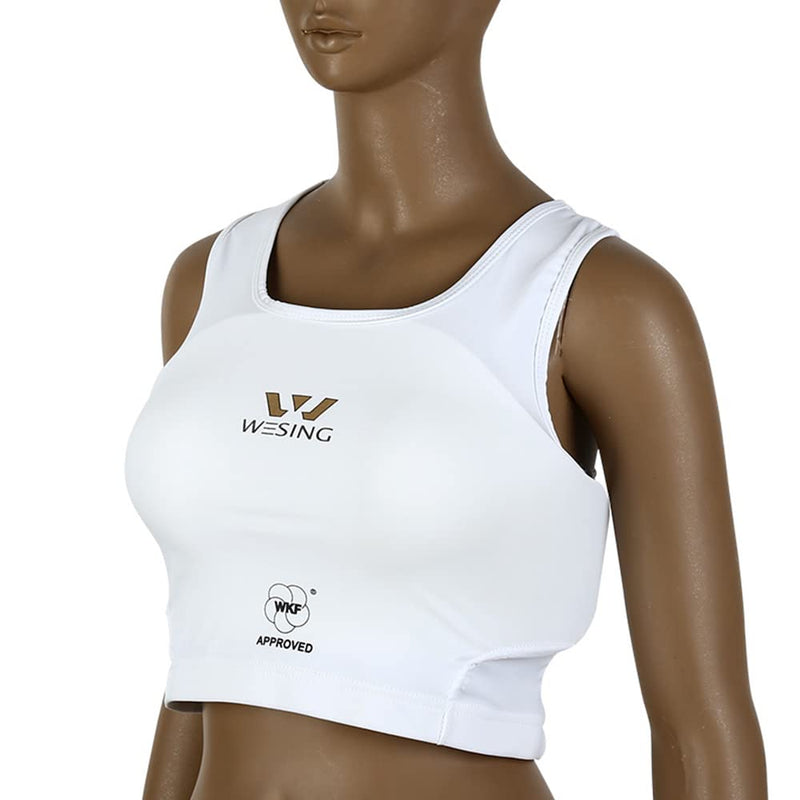WESING WKF Approved Karate Chest Protector for Women Small