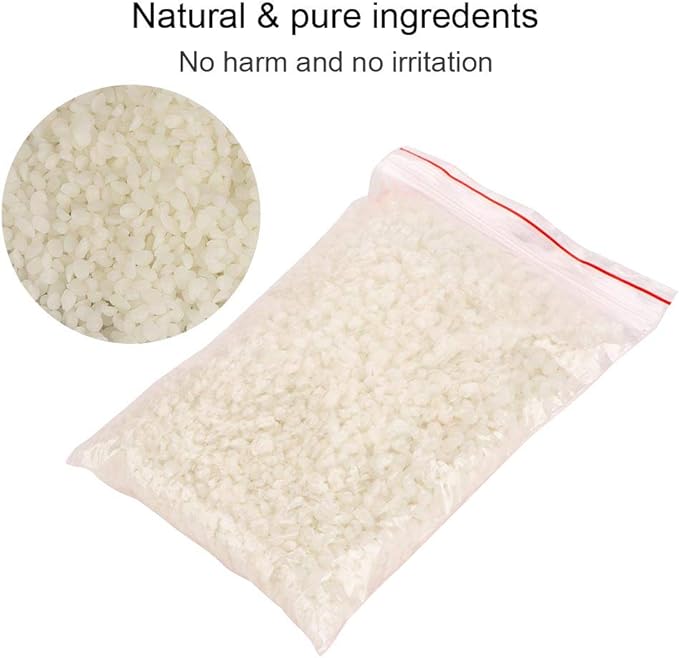 Beeswax Pellets, 2 Colors Organic Beeswax 100g Beeswax Beads High Quality Material Household and Kitchen Beeswax (100 grams Beeswax) -  Australia