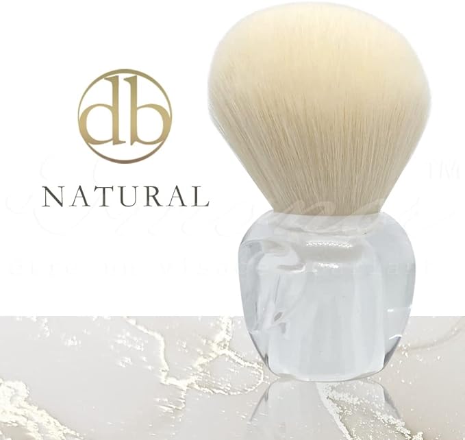 Dust Brush, Natural/Pink Lamé, Gentle to the Touch, Fits Your Fingers, Can Be Placed Vertically, Freestanding (Natural) - BeesActive Australia