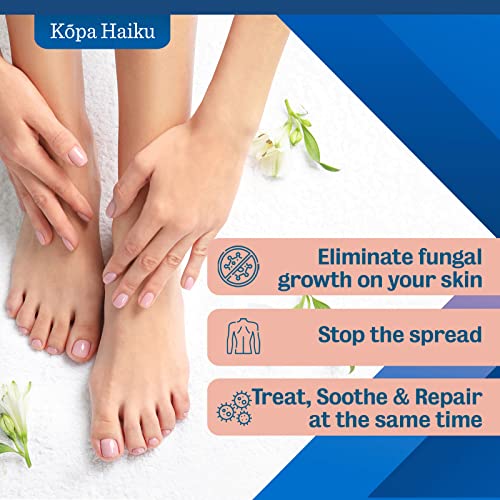 KOPA HAIKU Antifungal Cream: Treatment for Ringworm, Athlete’s Foot & Jock Itch, Perioral Dermatitis & Seborrheic Dermatitis 1 oz 1 Ounce(Pack of 1)